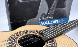 Imagem ilustrativa do captador para cavaquinhos waldir - harmonik microphones