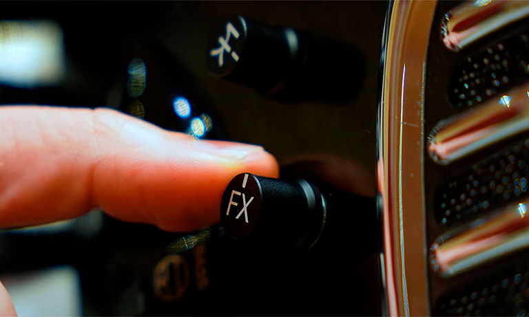 Fotografia ilustrativa do botão FX-T